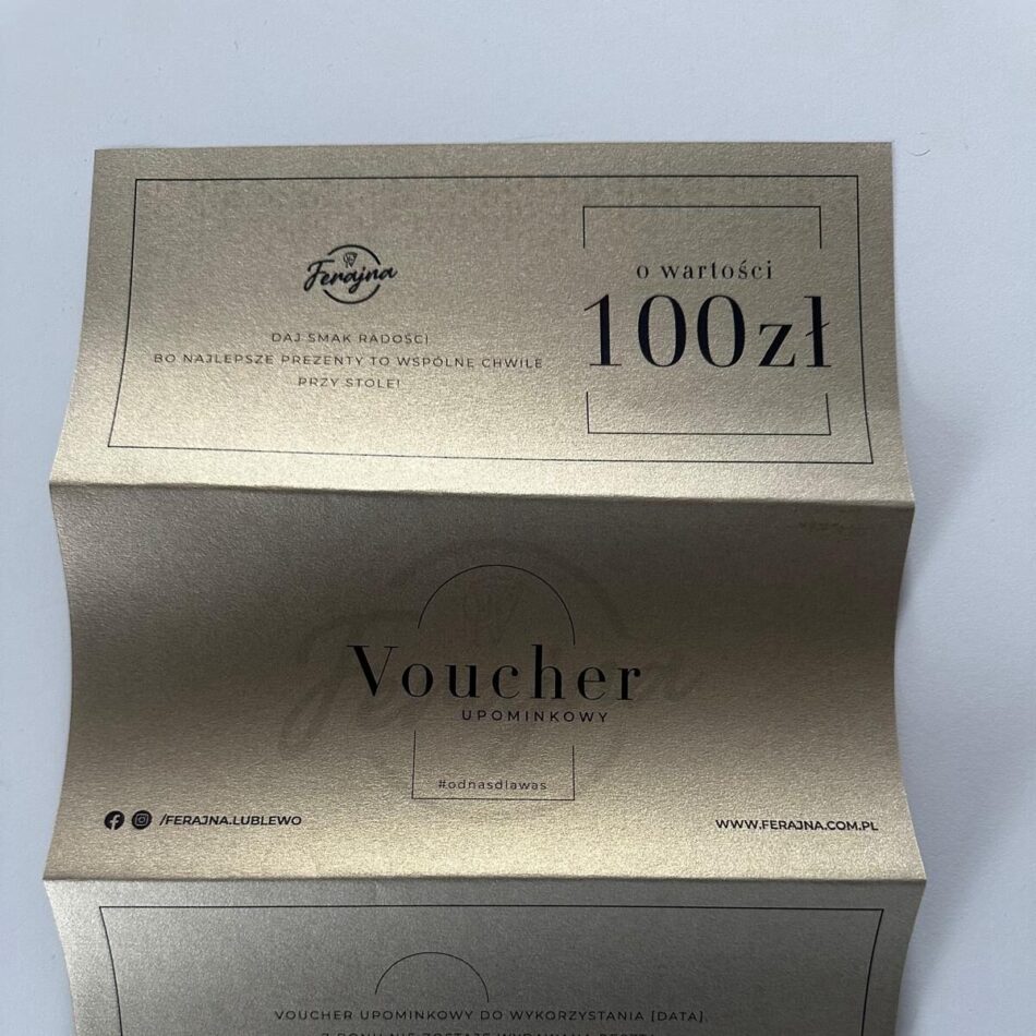 Vouchery podarunkowe do Ferajny – wyjątkowy prezent dla smakoszy!